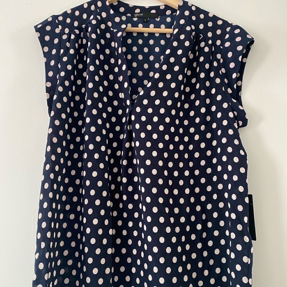Gibson Polka dot Blouse
